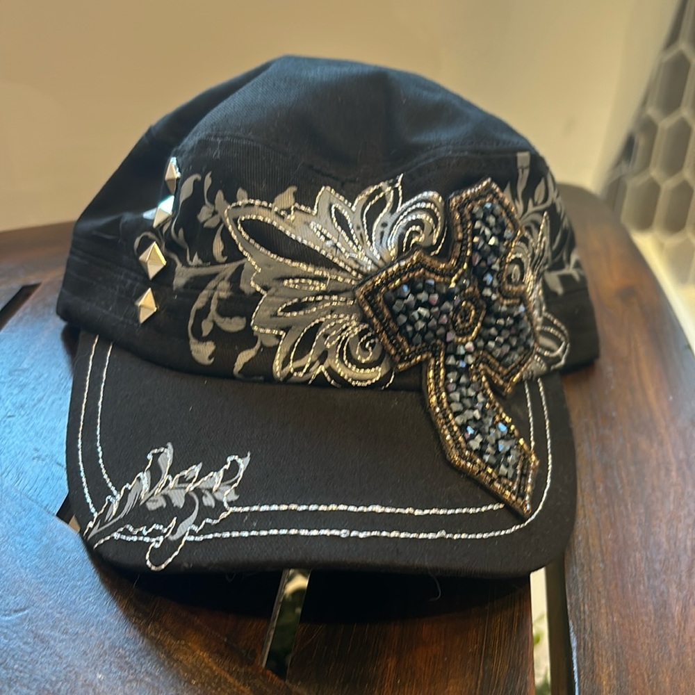 Bling baseball hat